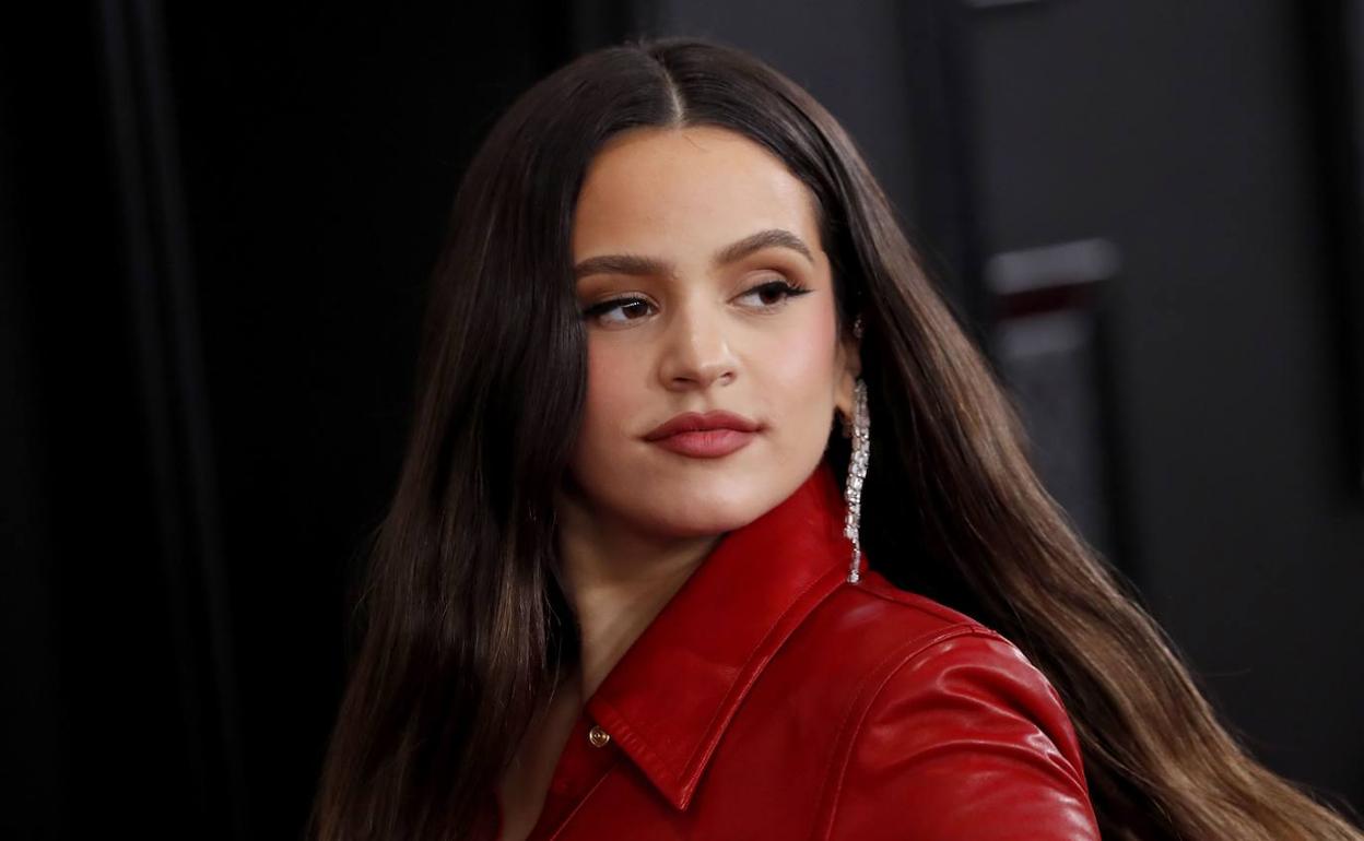 Rosalía, en la última gala de los Grammy.