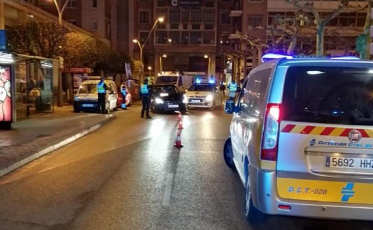 Imagen del control en Plaza de España