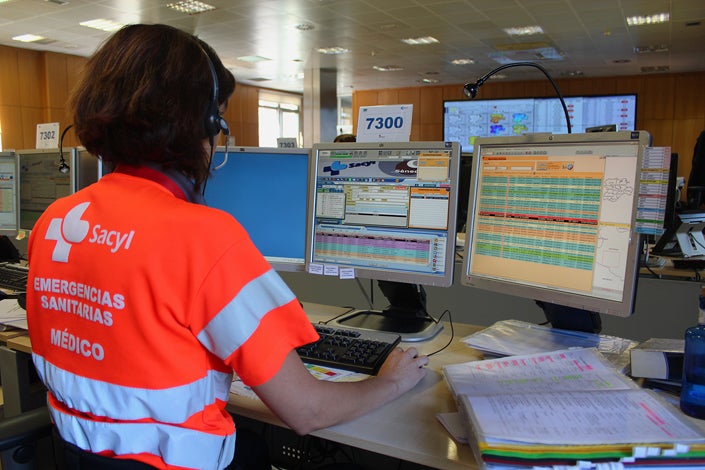 Médico del Centro Coordinador de Emergencias Sanitarias de Sacyl