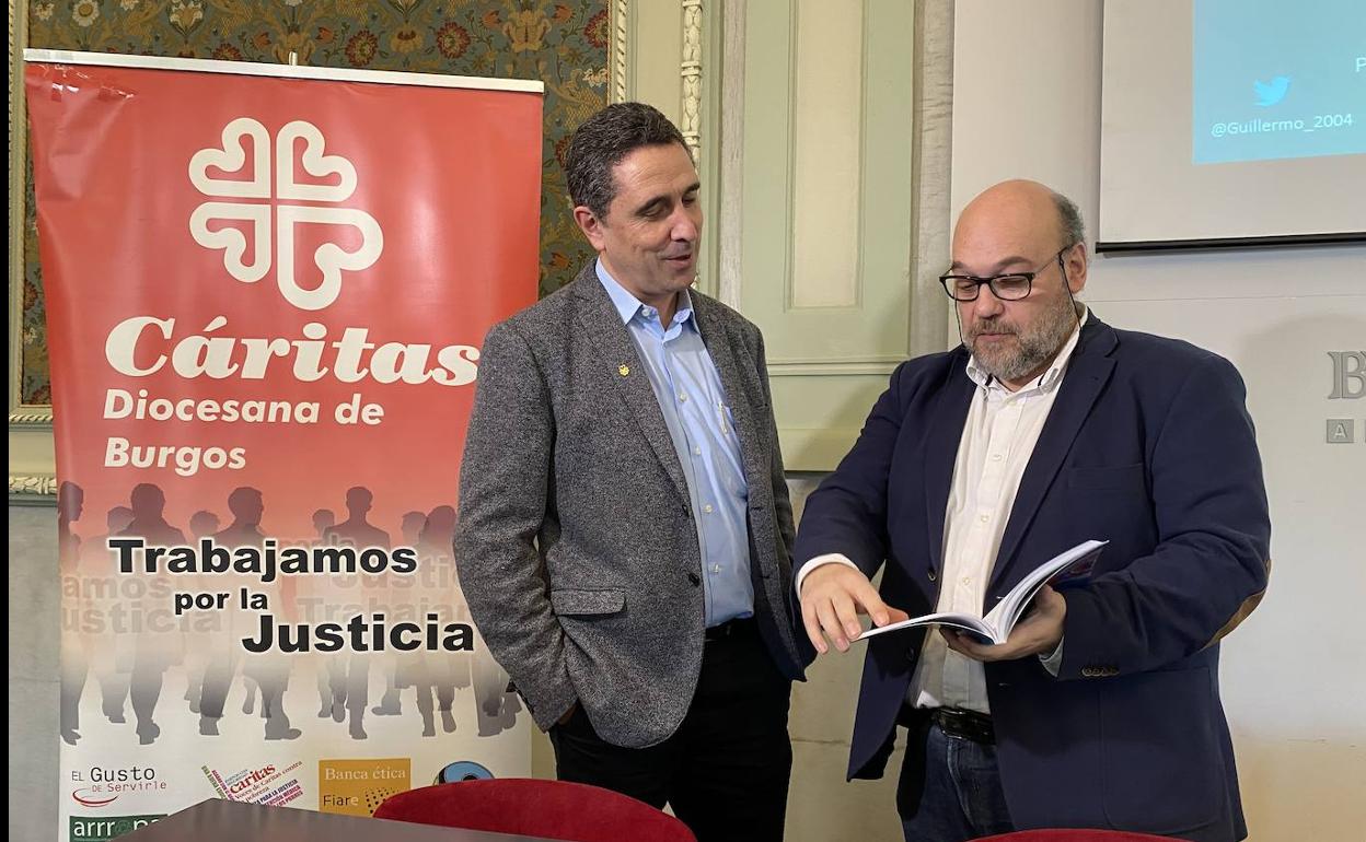 Guillermo Fernández Maíllo ha presentado junto a Cáritas el informe Foessa.