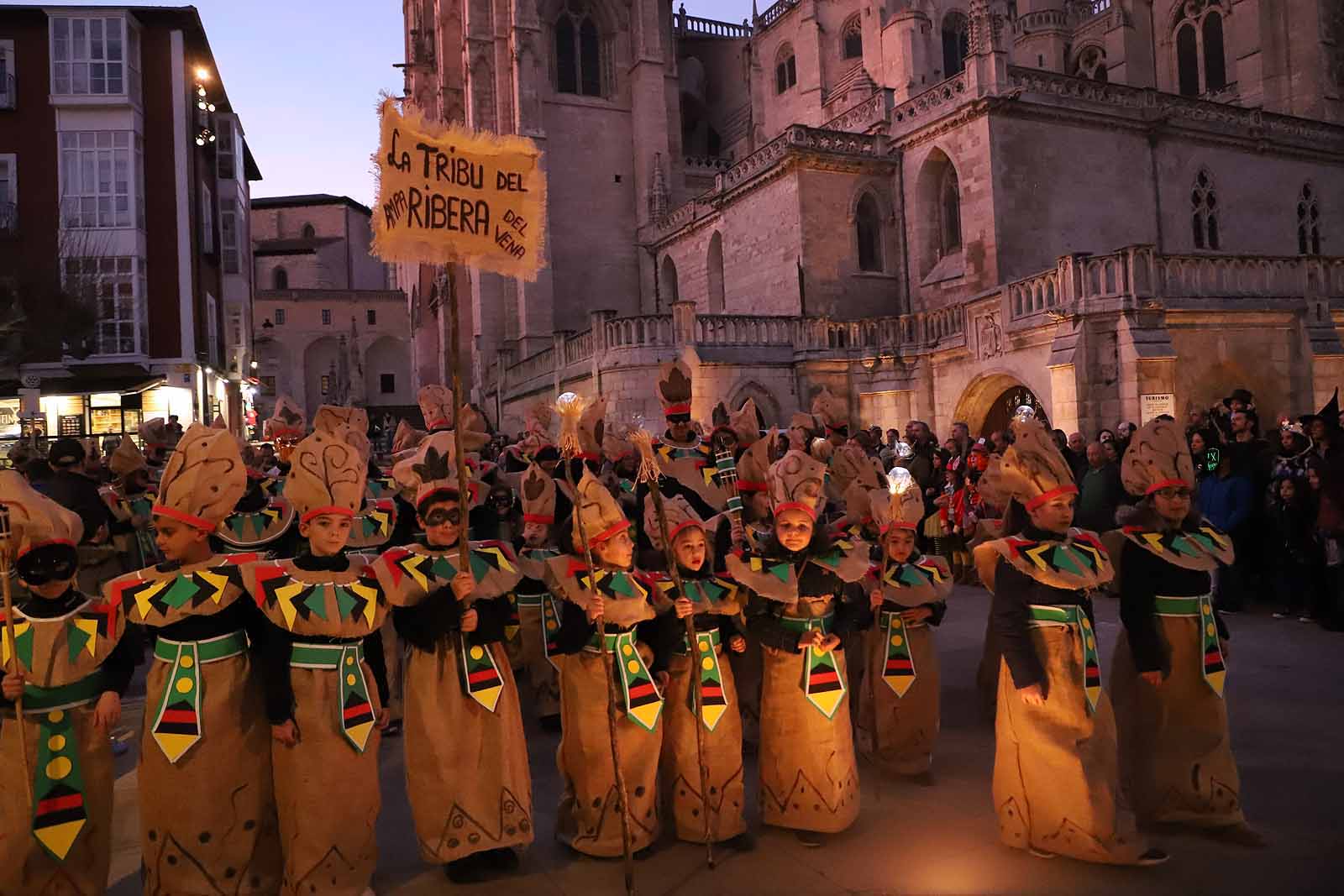 Doña Cuaresma recriminó a los burgaleses sus ganas de fiesta.