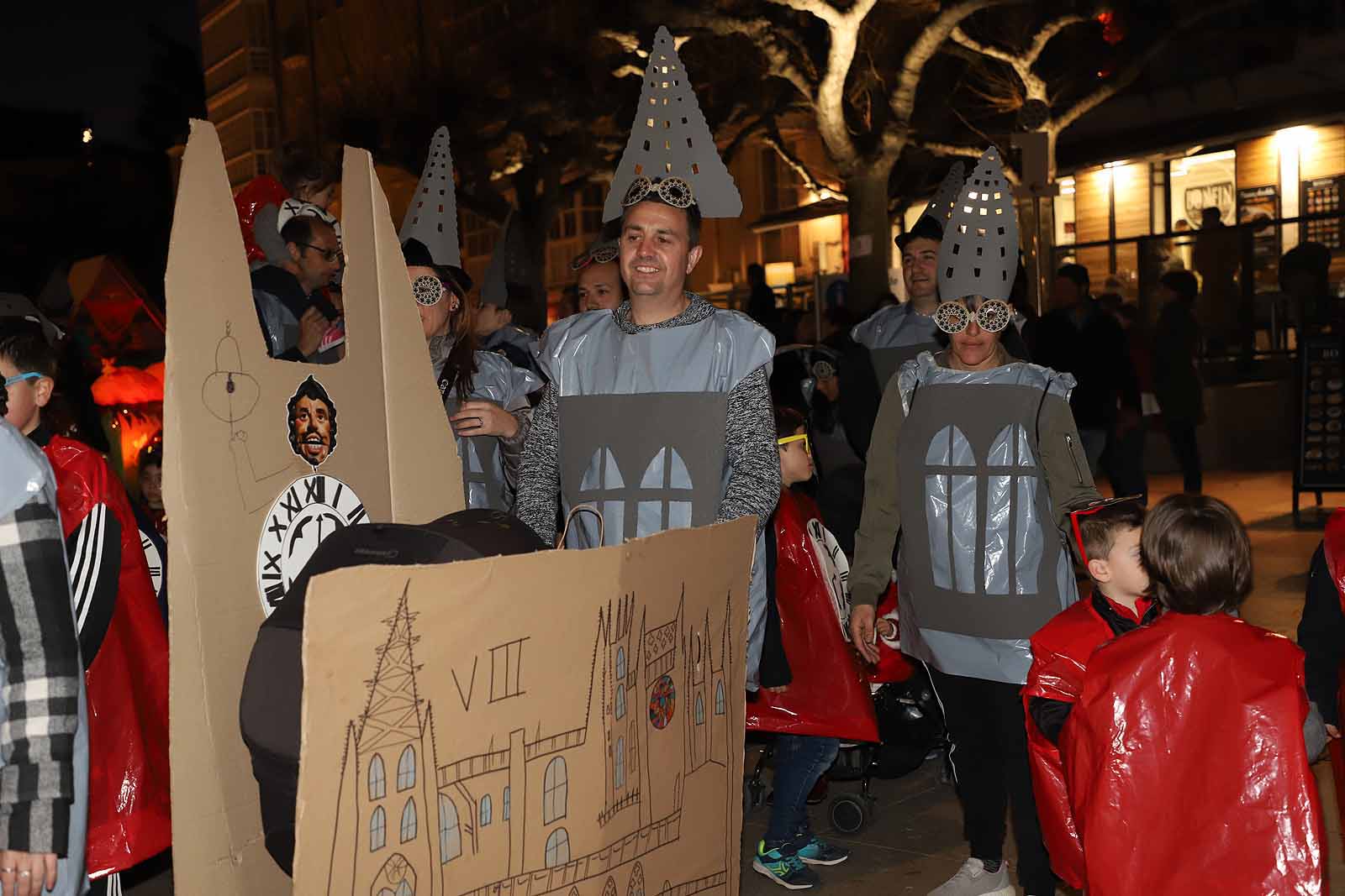 Doña Cuaresma recriminó a los burgaleses sus ganas de fiesta.