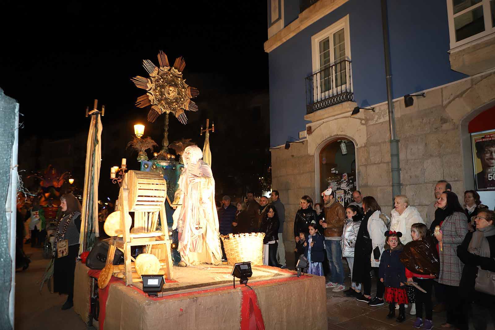 Doña Cuaresma recriminó a los burgaleses sus ganas de fiesta.