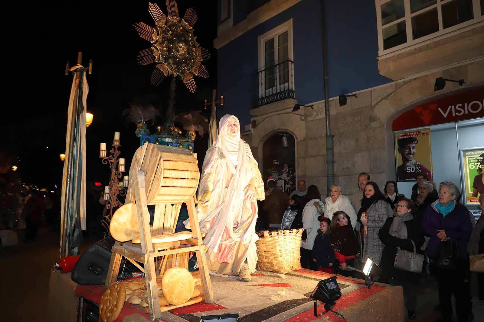 Doña Cuaresma recriminó a los burgaleses sus ganas de fiesta.