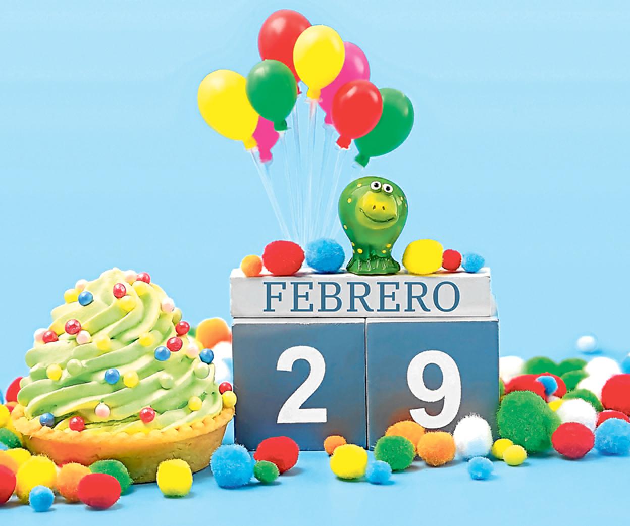 Así es cumplir años cada cuatro años