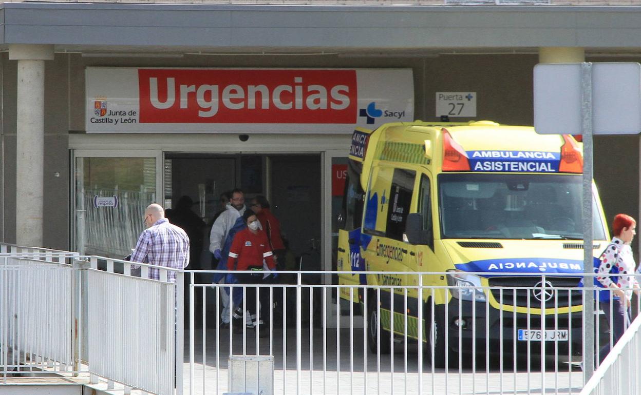 Servicio de Urgencias del Hospital de Segovia el pasado mes de febrero. 