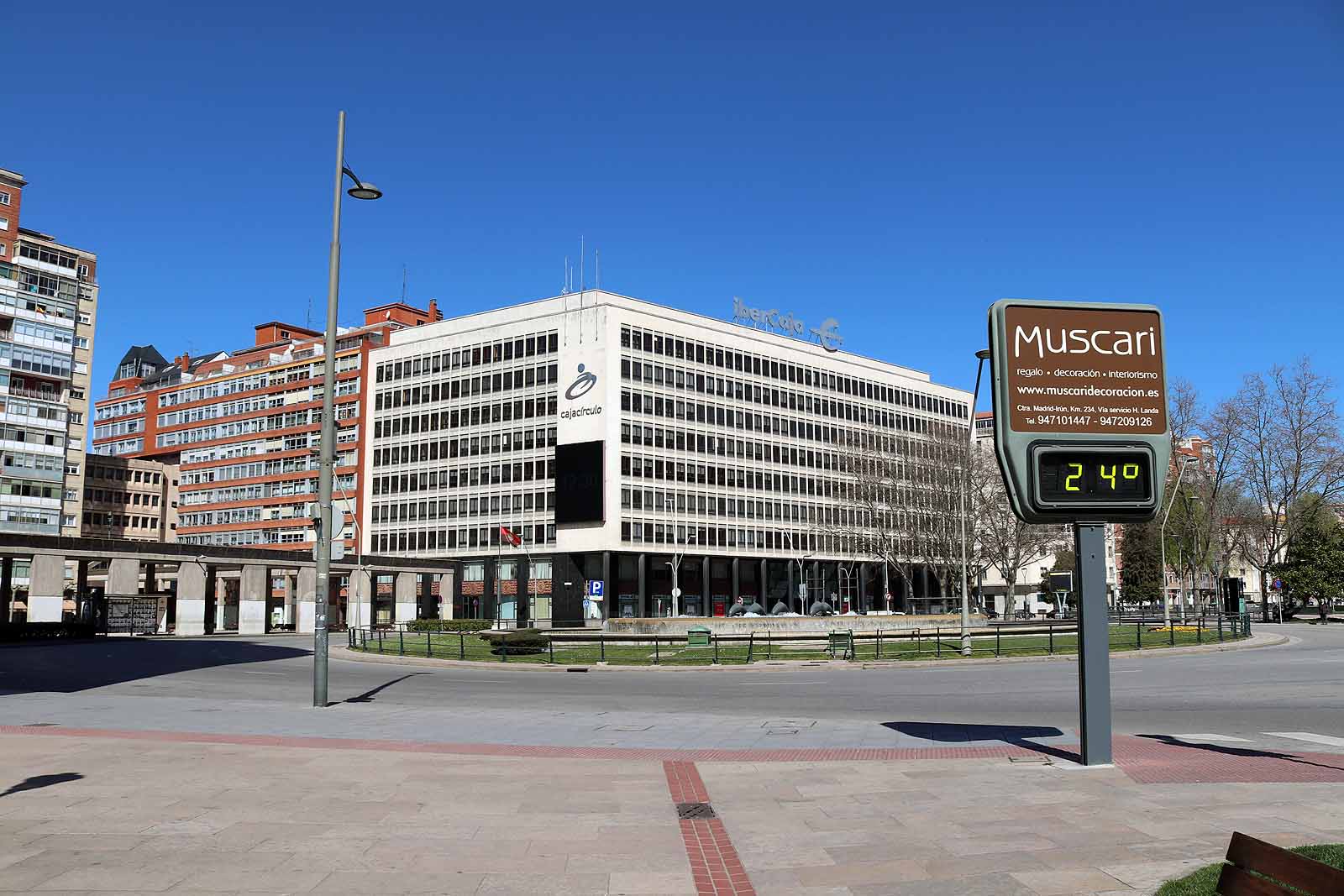 Fotos: Burgos, vacía ante el estado de Alarma Sanitaria por el coronavirus