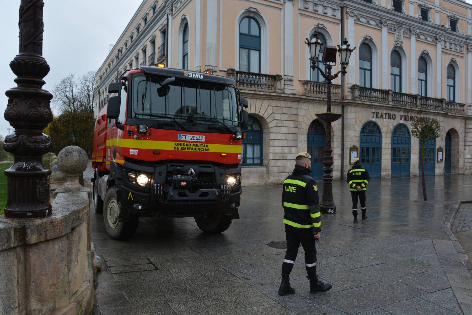 Fotos: La Unidad Militar de Emergencais se despliega en Burgos