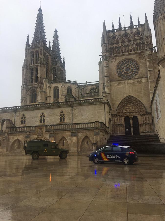 Fotos: La Unidad Militar de Emergencais se despliega en Burgos