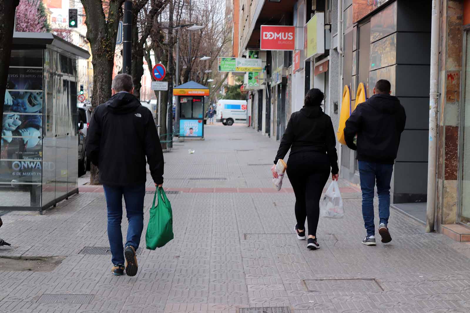 Fotos: Burgos continúa en calma en el quinto día de confinamiento obligado