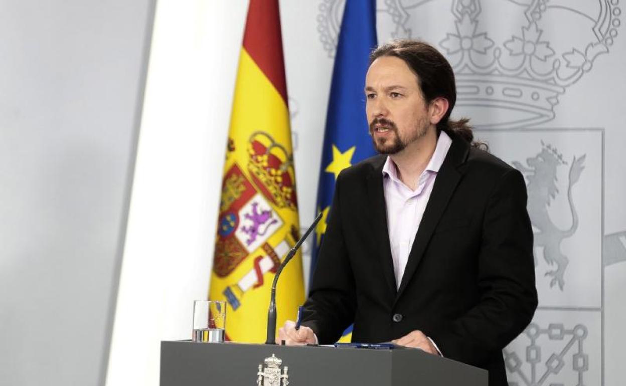 Pablo Iglesias, el vicepresidente segundo del Gobierno 