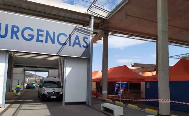 El Hospital de Burgos comienza a derivar pacientes a San Juan de Dios y Recoletas