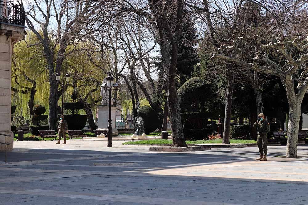 Fotos: Burgos vacía en el décimo día de confinamiento