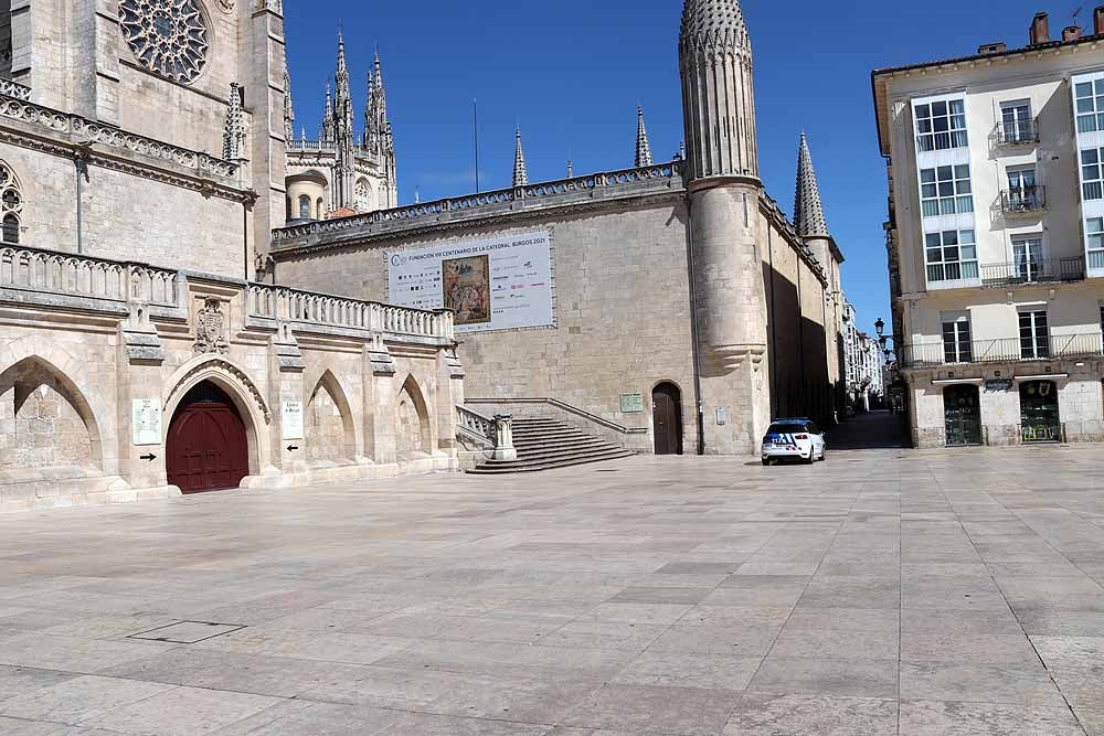 Fotos: Burgos vacía en el décimo día de confinamiento