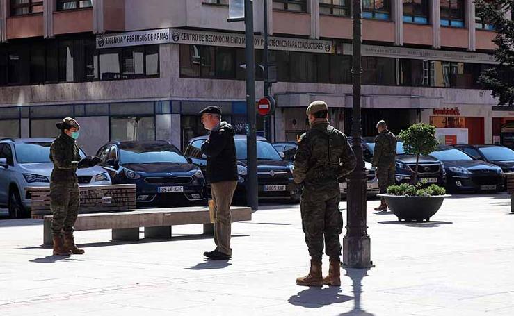 Burgos vacía en el décimo día de confinamiento