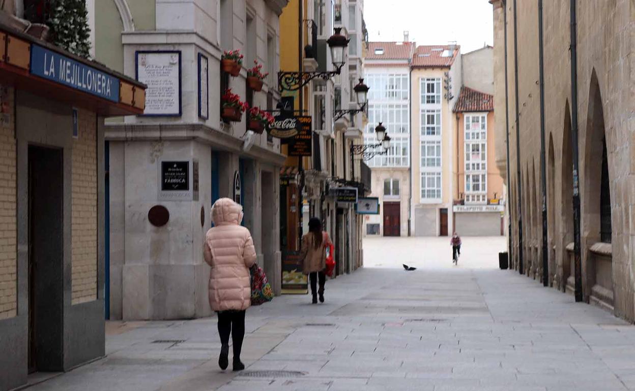 Burgos se encuentra paralizado como cualquier otra ciudad española