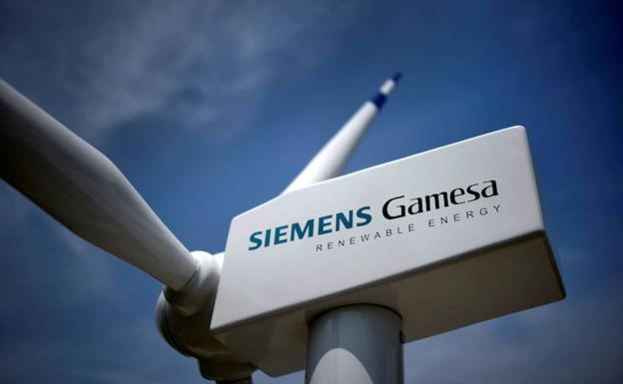 Aerogenerador de Siemens Gamesa. 