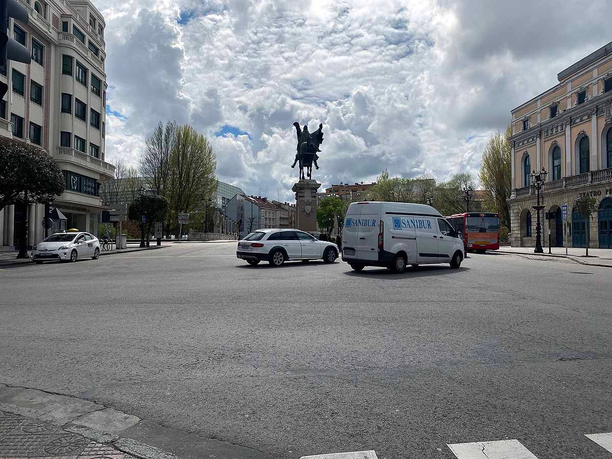 Este Miércoles se ha podido ver a más vecinos que otros días por las calles de la capital.