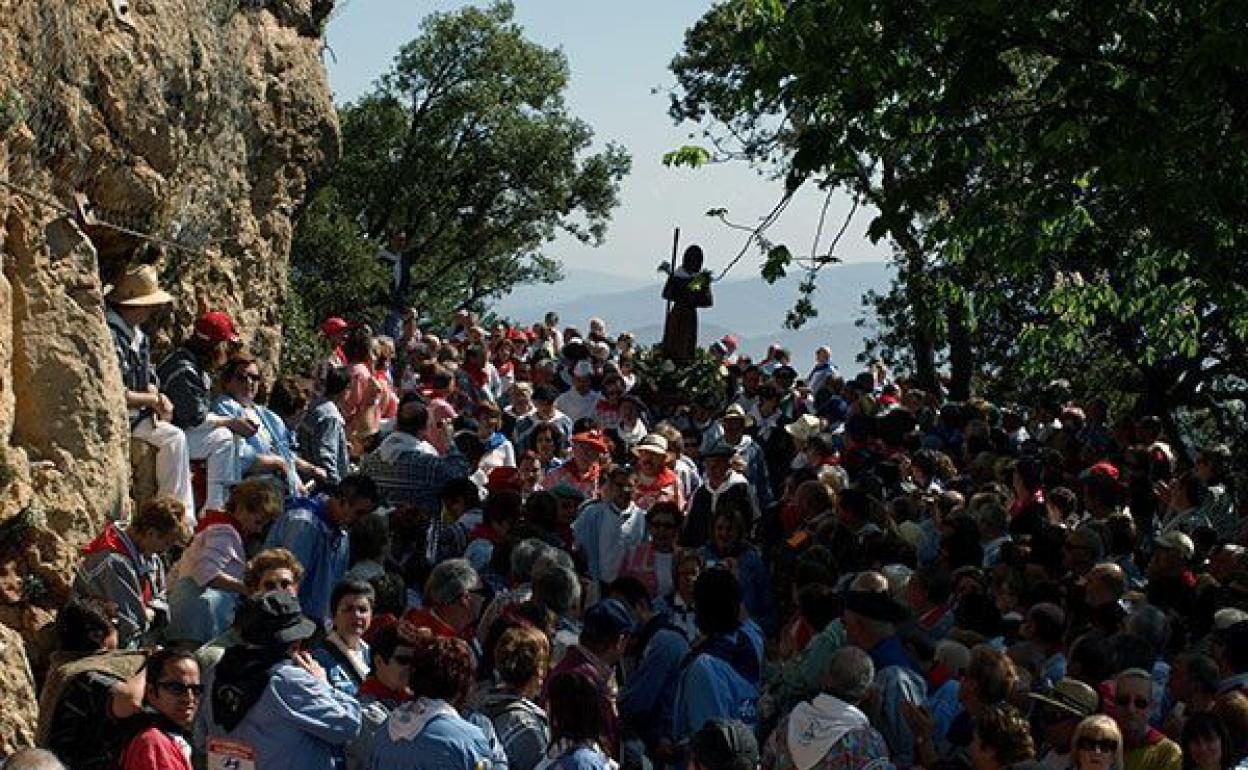 Romería de San Juan del Monte en una pasada edición. 