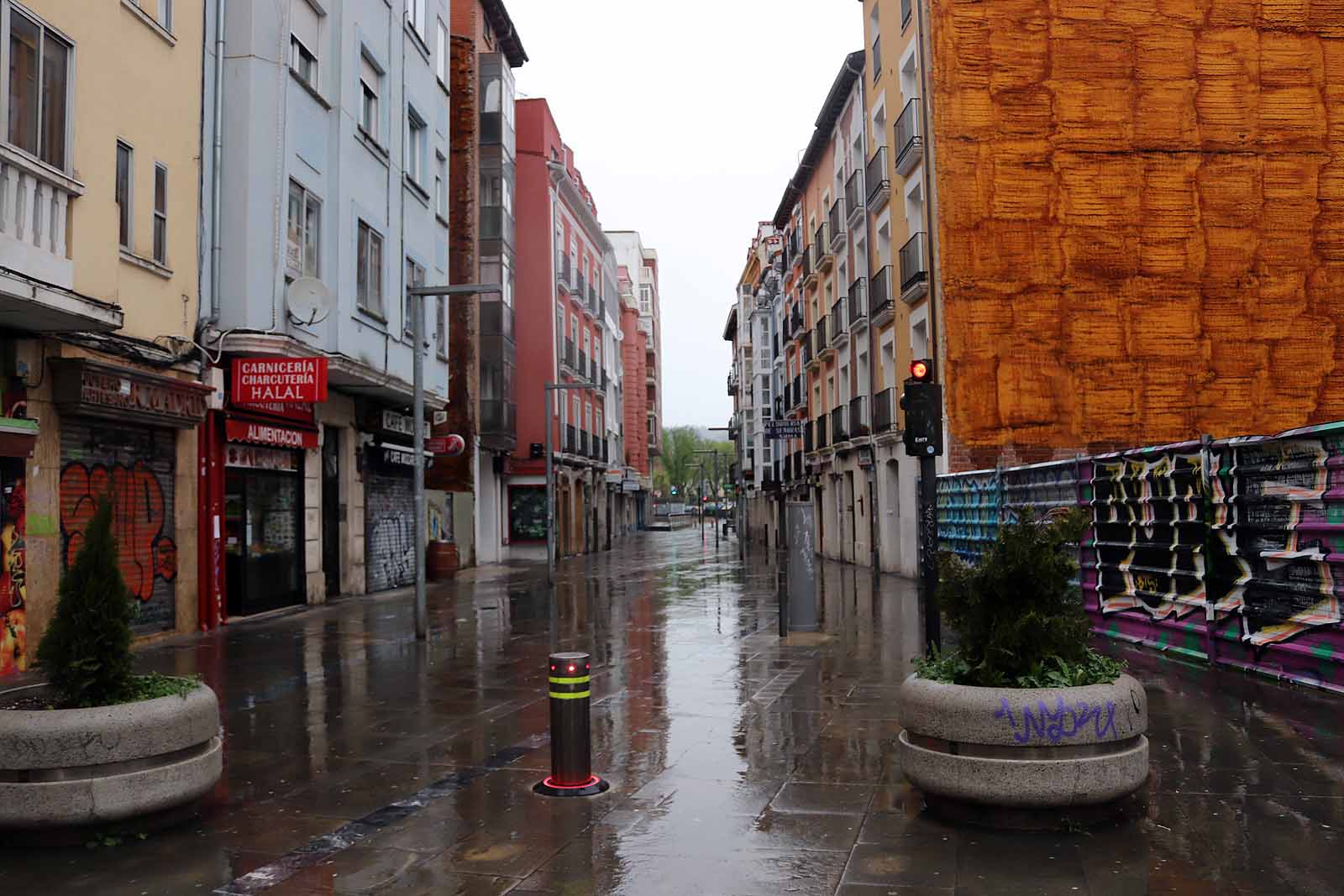 Fotos: Lluvia en un Jueves Santo atípico