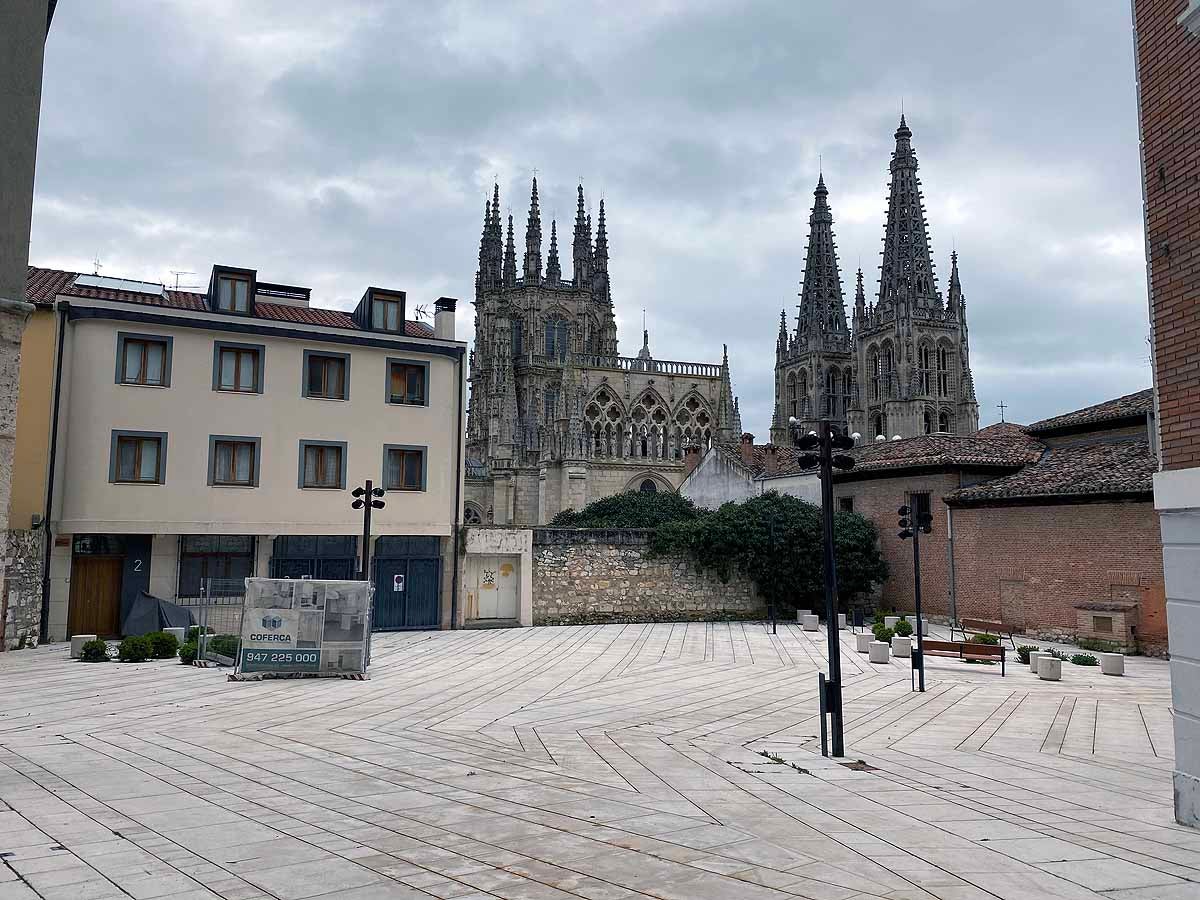 Un atípico Domingo de Pascua en Burgos.