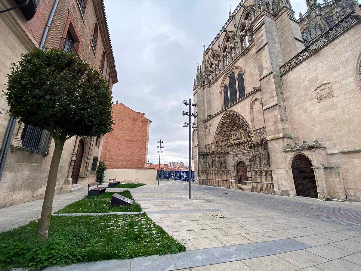 Un atípico Domingo de Pascua en Burgos.