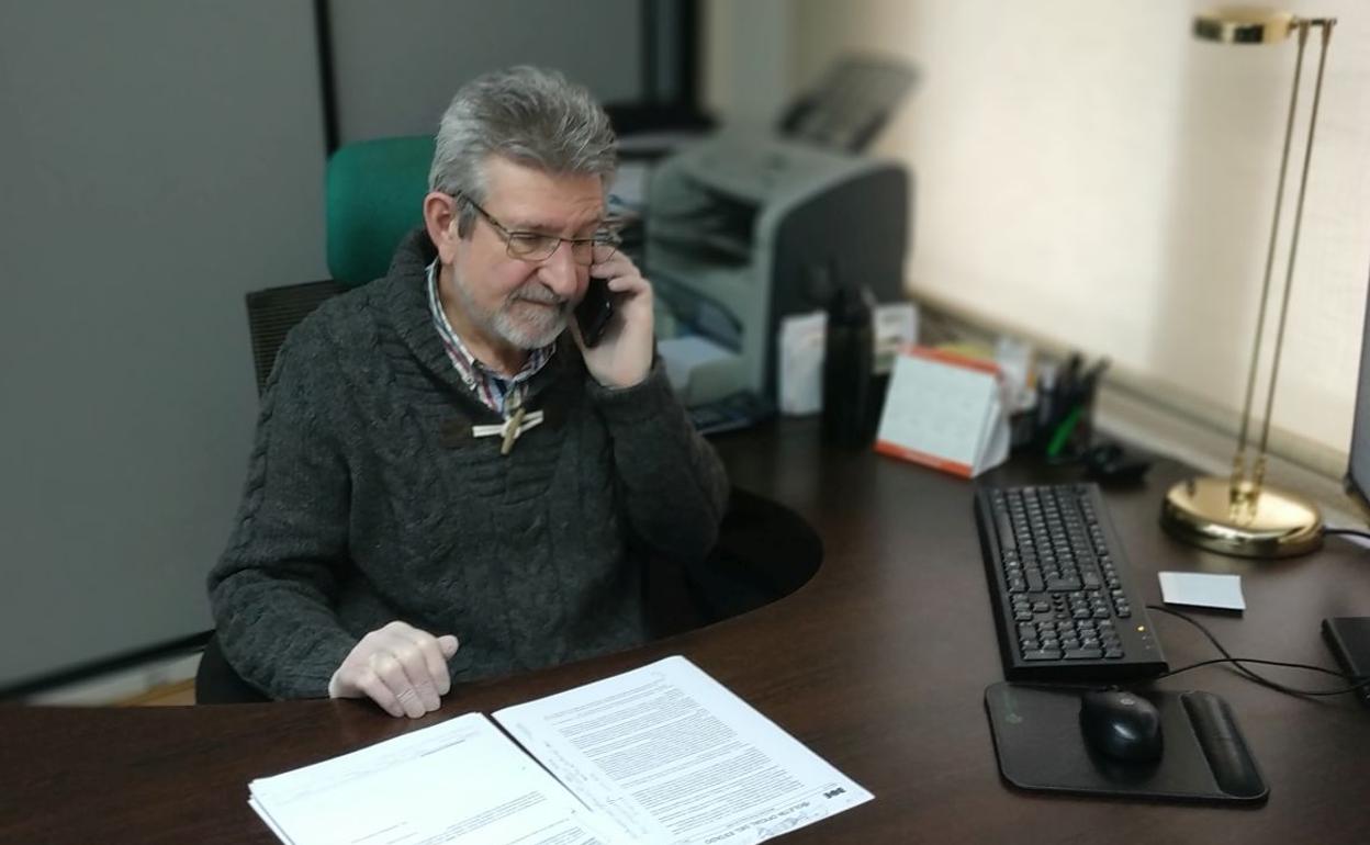 Félix Izquierdo reconoce que la situación no está siendo fácil para las asesorías. 