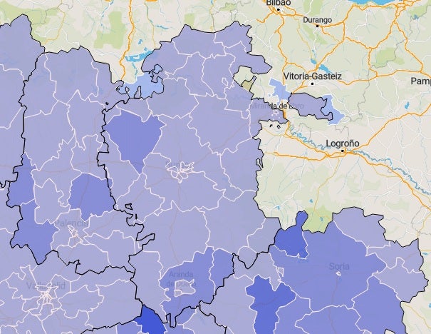 Huerta de Rey es la única Zona de Salud de Burgos con una tasa de mortalidad superior al 0,5 por ciento