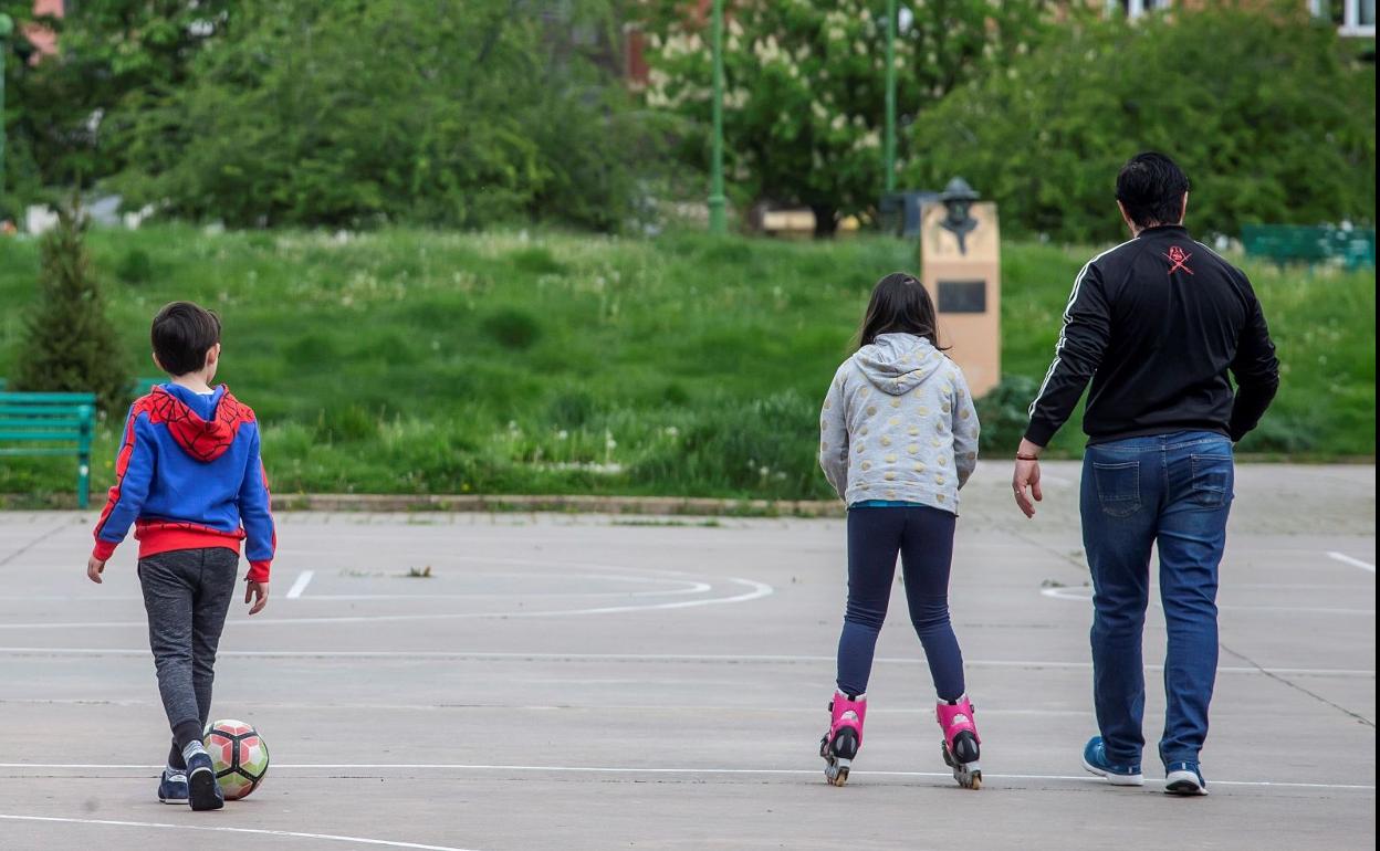 Los niños han tomado de nuevo las calles de la ciudad. 