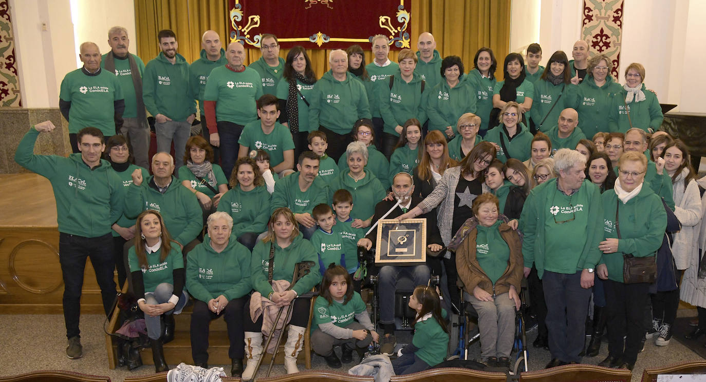 Entrega del Báculo de Oro 2020 a ELACyL con motivo de las fiestas de San Lesmes en Burgos. 