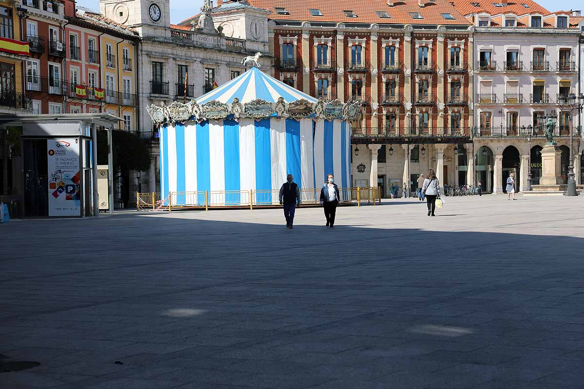 Desescalada Fotos: El uso de las mascarillas se impone en Burgos