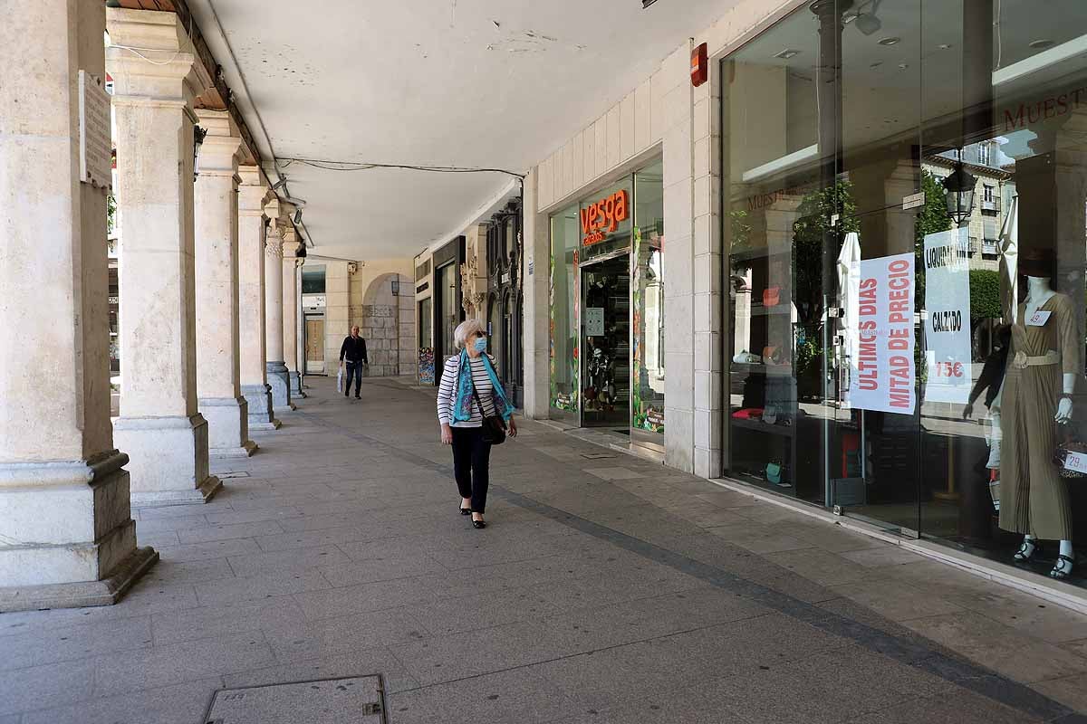 Desescalada Fotos: El uso de las mascarillas se impone en Burgos