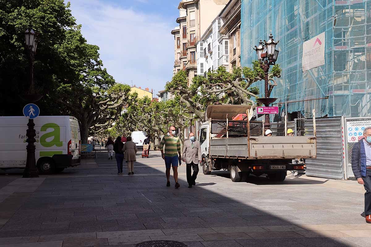 Desescalada Fotos: El uso de las mascarillas se impone en Burgos