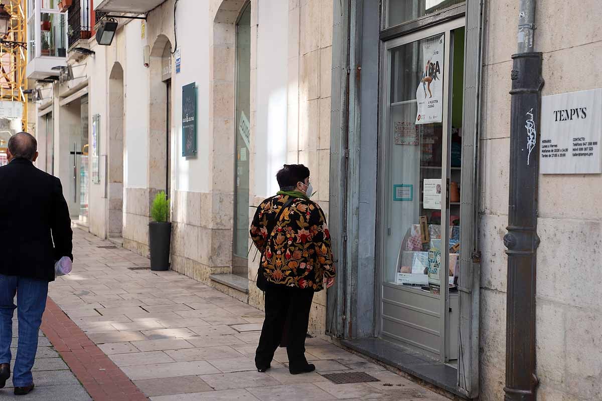 Desescalada Fotos: El uso de las mascarillas se impone en Burgos