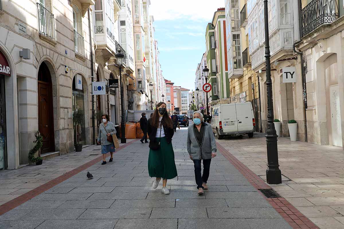 Desescalada Fotos: El uso de las mascarillas se impone en Burgos