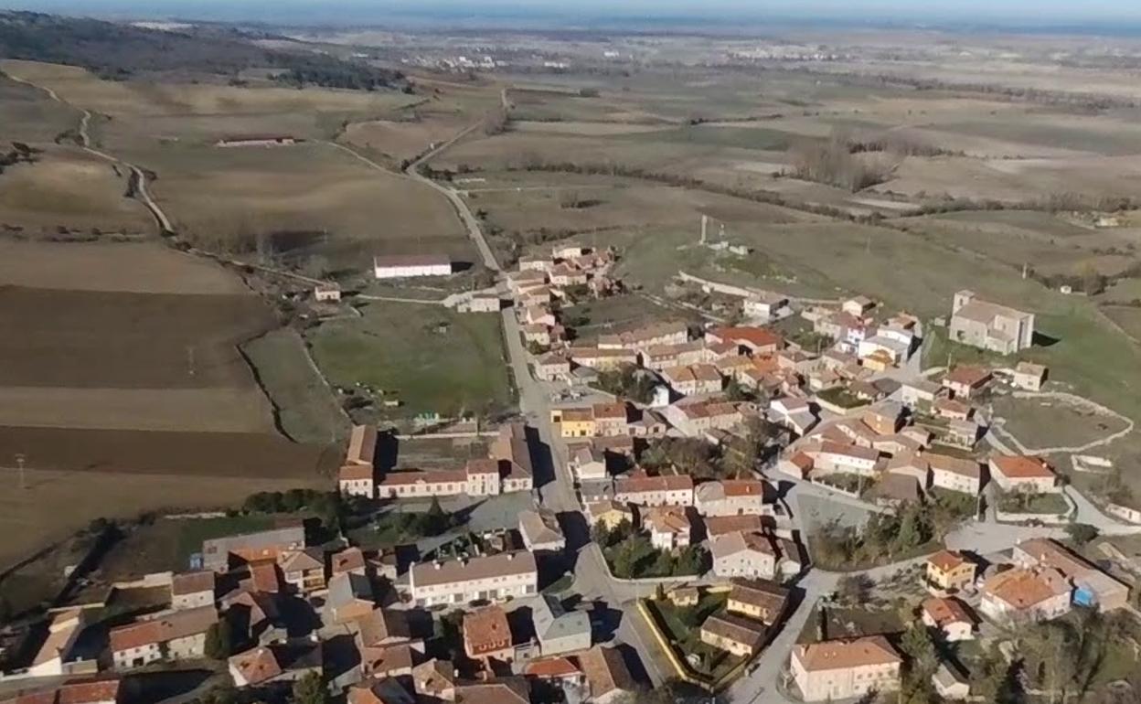 Imagen aérea de Atapuerca.