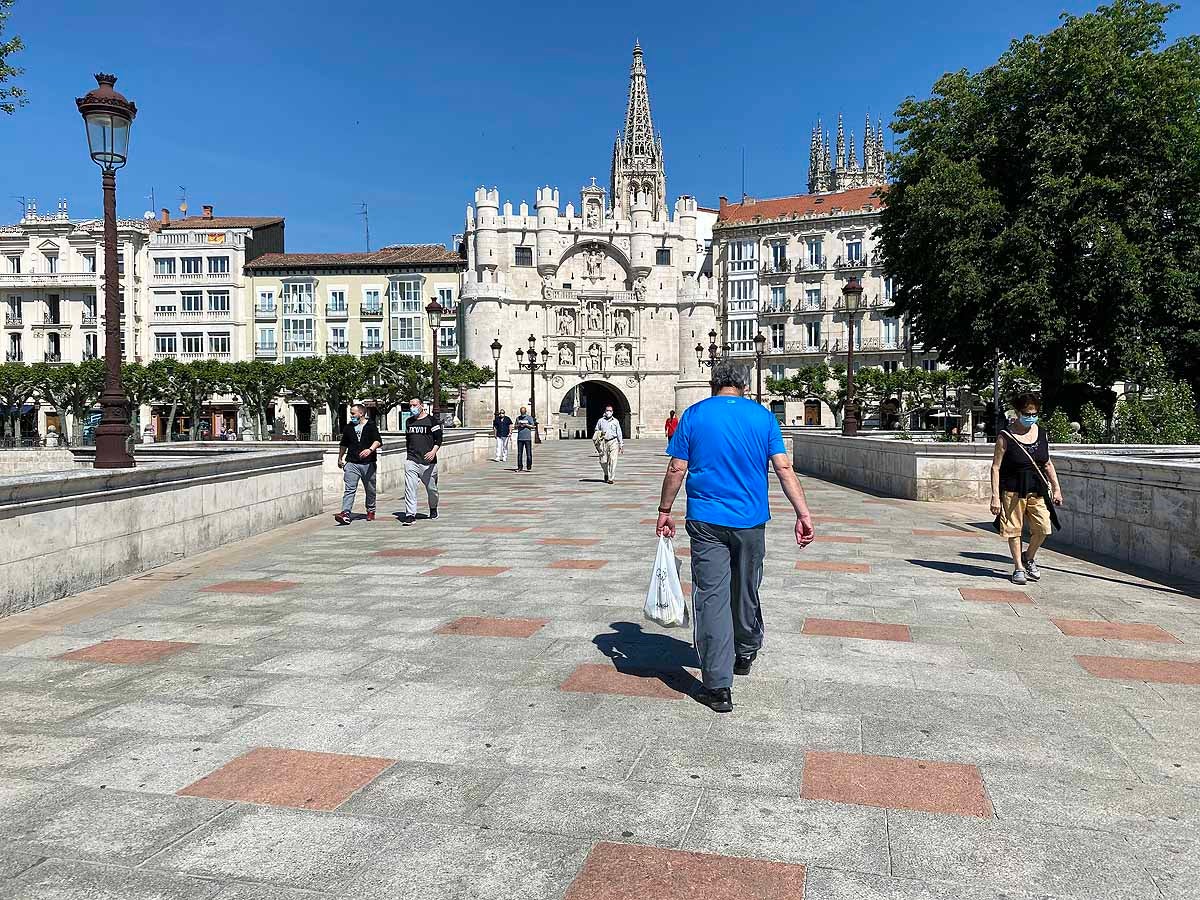 Burgos Fotos: El verano se adelanta en la capital