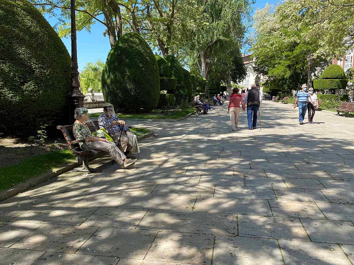 Burgos Fotos: El verano se adelanta en la capital