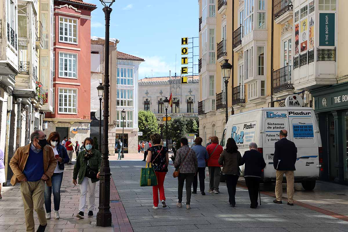 Fotos: Los burgaleses estrenan la fase 1 de la &quot;desescalada&quot;