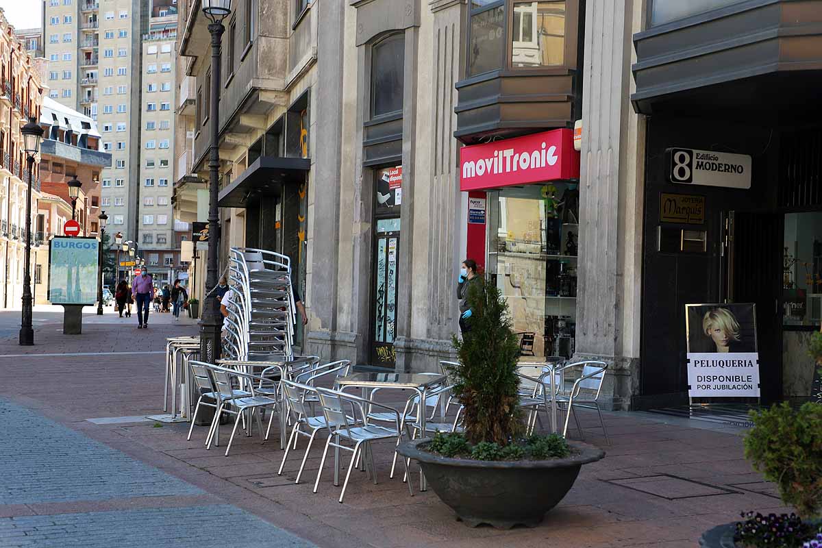 Desescalada Fotos: Las terrazas devuelven la alegría a las calles de Burgos