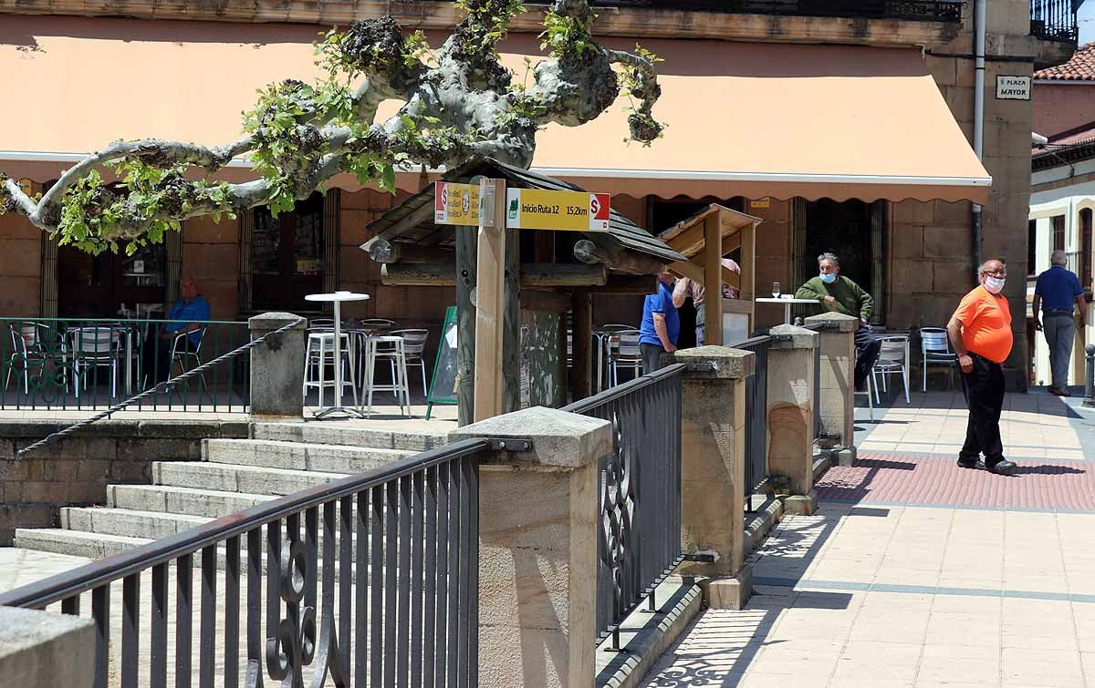 Terraza en Quintanar de la Sierra.