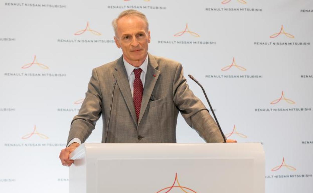 Jean Dominique Senard, presidente de Renault.