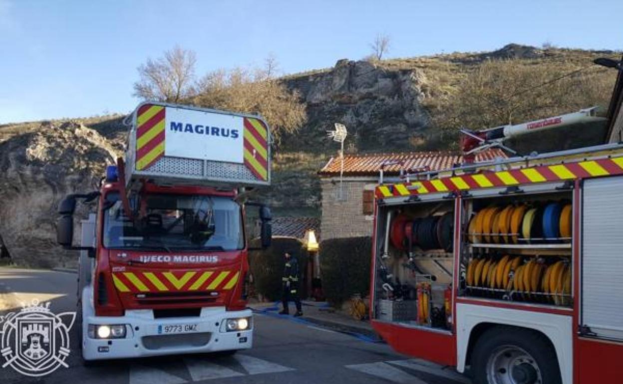 Imagen de archivo de los Bomberos de Burgos. 