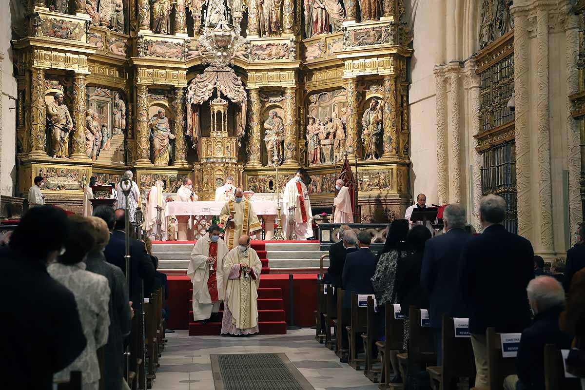 Fotos: El Corpus en tiempos de pandemia en Burgos