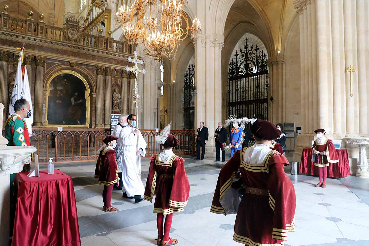 Fotos: El Corpus en tiempos de pandemia en Burgos