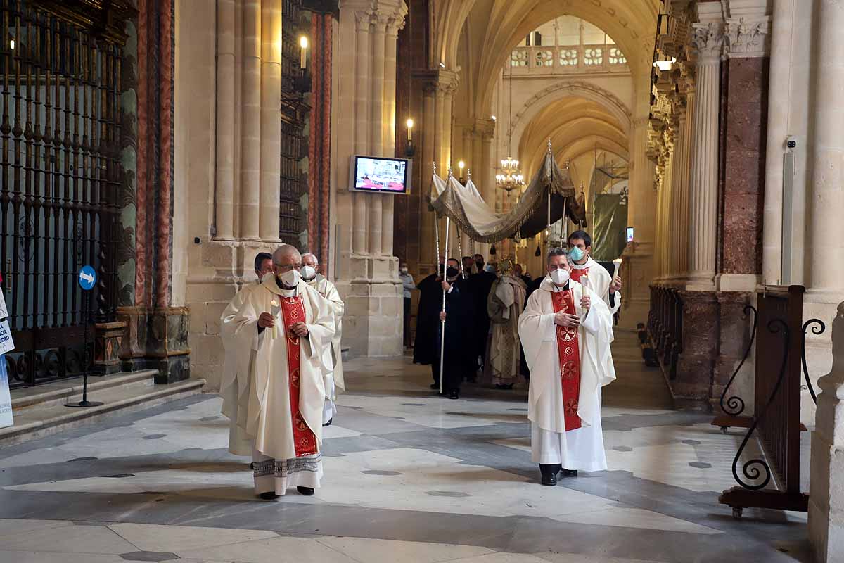 Fotos: El Corpus en tiempos de pandemia en Burgos