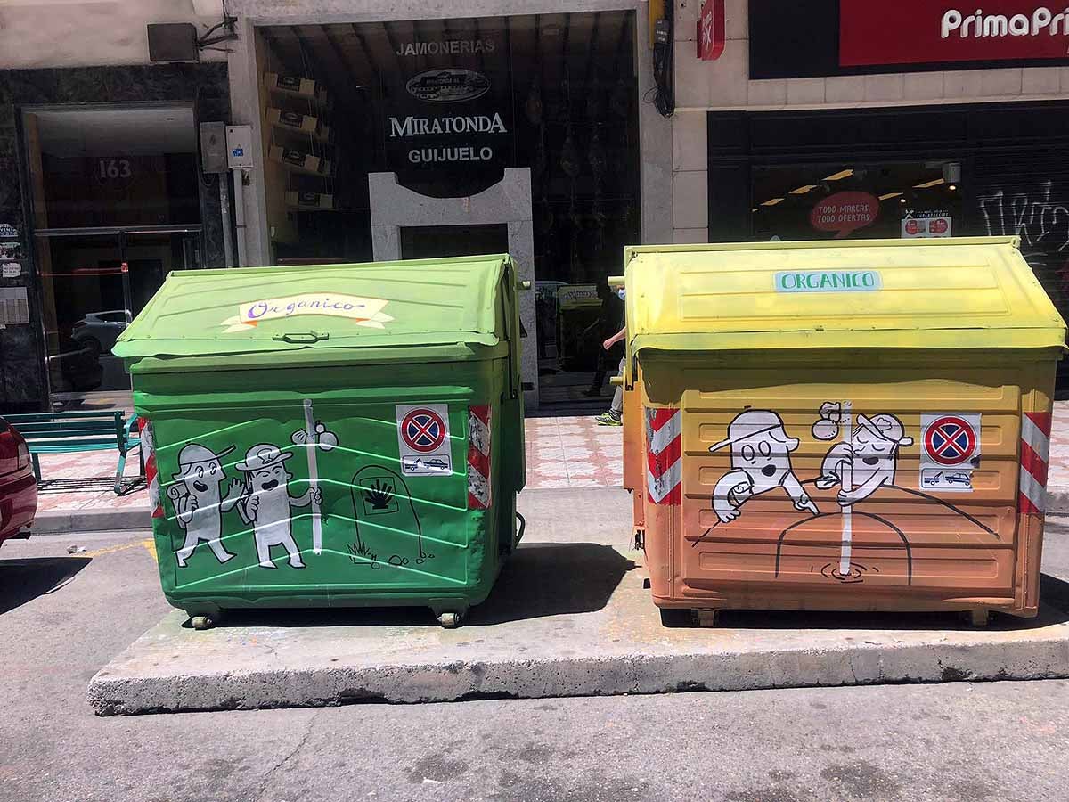 Fotos: Gamonal engalana el paso del Camino de Santiago