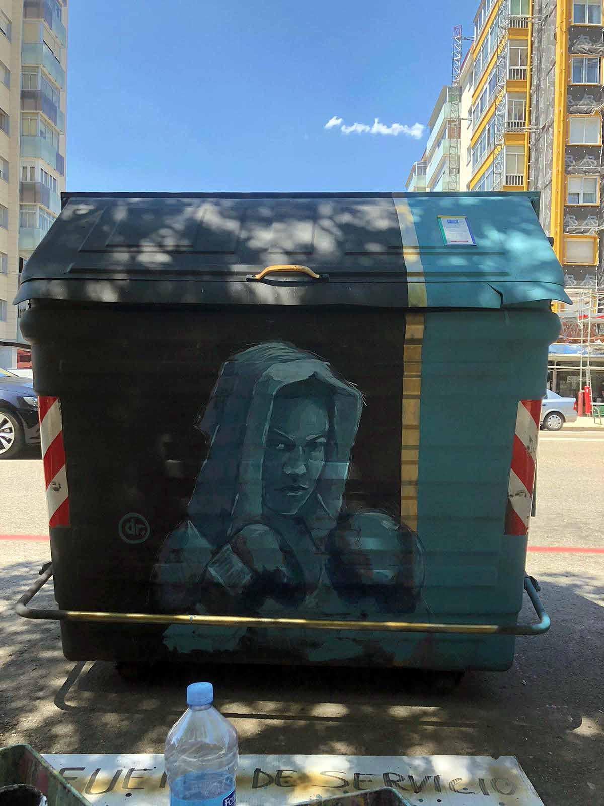 Fotos: Gamonal engalana el paso del Camino de Santiago