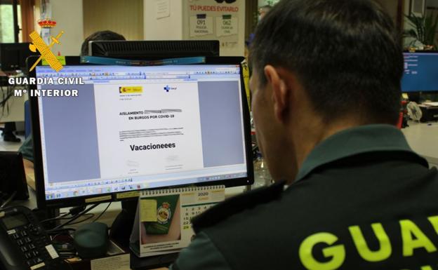 La Guardia Civil identifica al autor del comunicado falso que el 12 de marzo anunciaba el cierre de toda una comarca por la covid