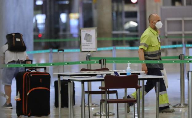 Aeropuerto de Barajas. 